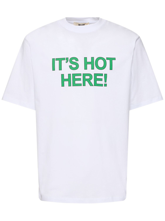 LuisaViaRoma MSGMT-shirt In Cotone