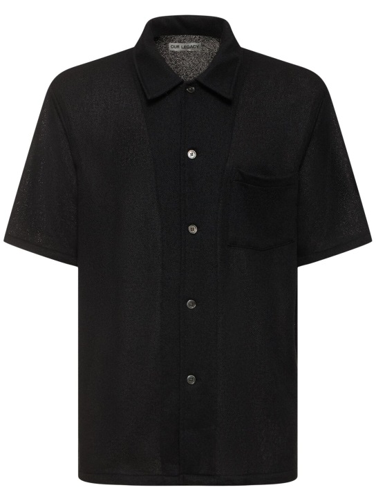 LuisaViaRoma Our LegacyCamicia boxy fit bouclé