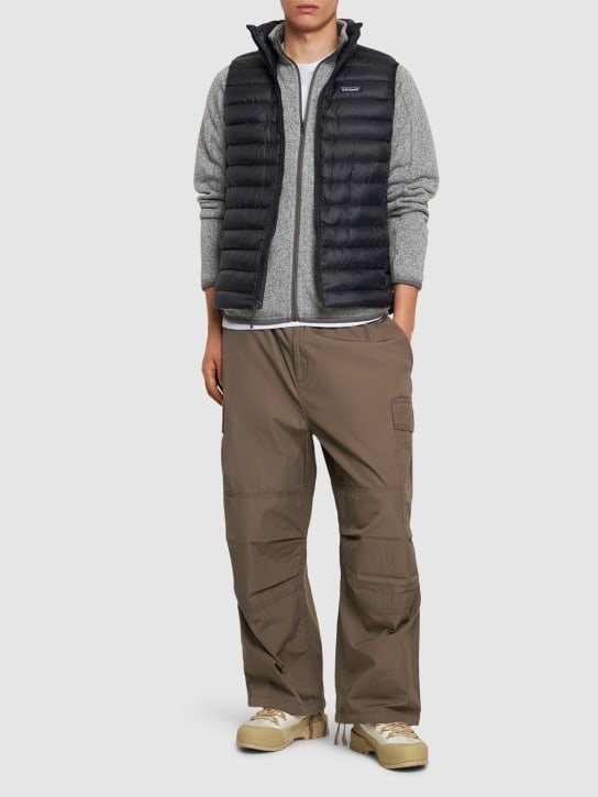 LuisaViaRoma PatagoniaPiumino Smanicato Con Logo