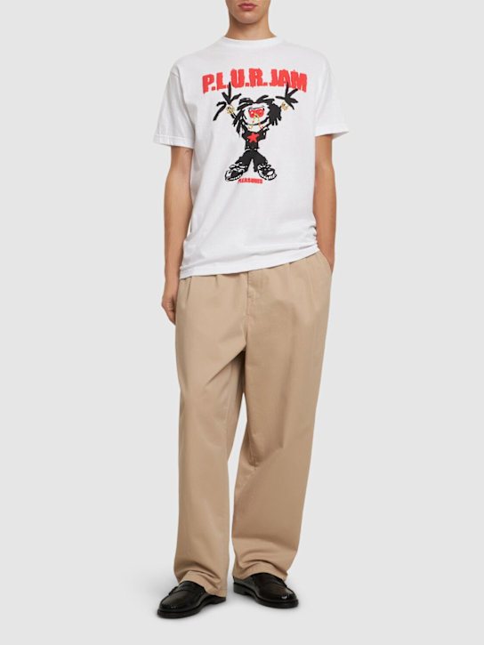 LuisaViaRoma PleasuresT-shirt In Cotone Con Stampa