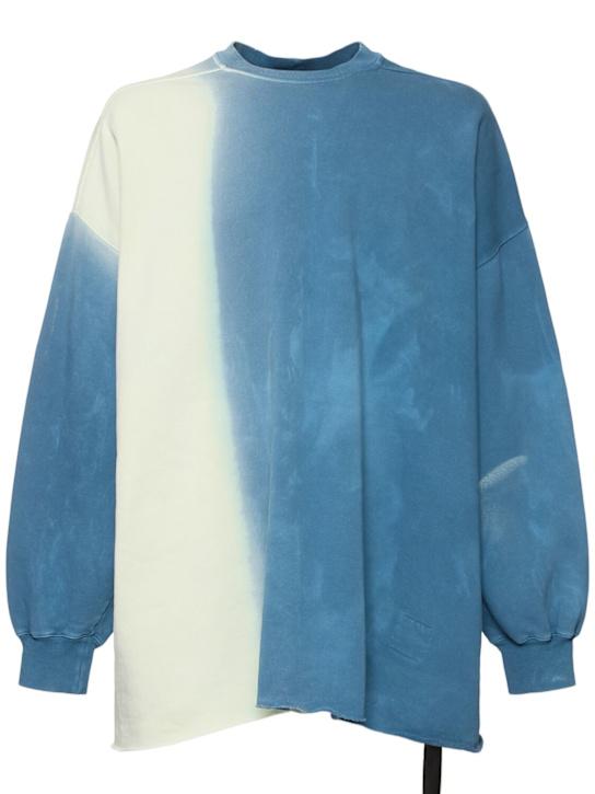 LuisaViaRoma Rick Owens DRKSHDWFelpa Tommy degradé