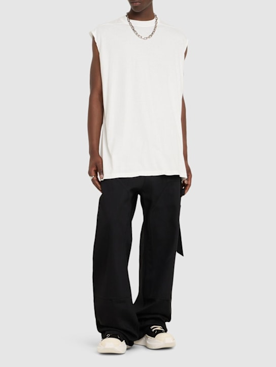 LuisaViaRoma Rick Owens DRKSHDWTank Top Tarp T