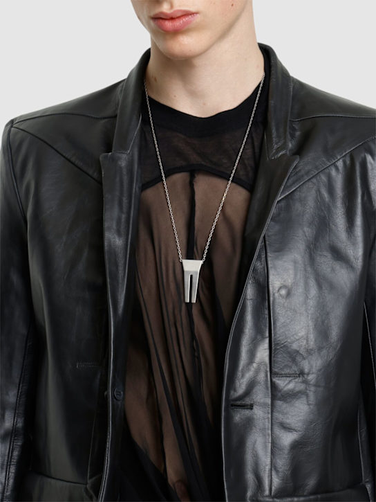 LuisaViaRoma Rick OwensCollana Trunk Con Charm