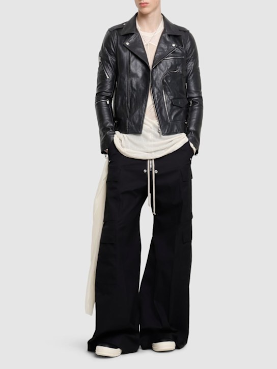 LuisaViaRoma Rick OwensGiacca Bauhaus In Pelle