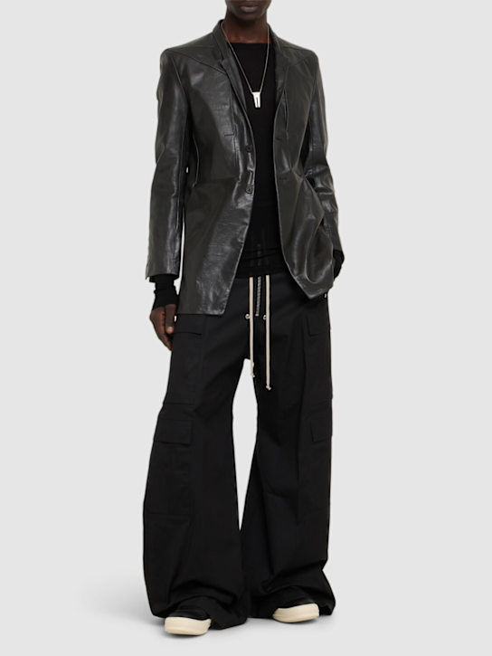 LuisaViaRoma Rick OwensGiacca Lido In Pelle