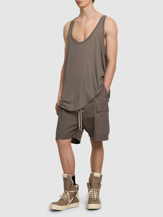 LuisaViaRoma Rick OwensShorts Cargobela In Cotone