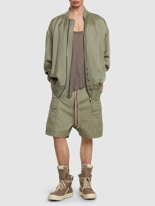 LuisaViaRoma Rick OwensShorts Cargobela In Cotone