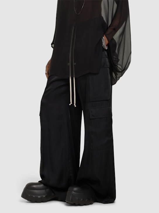 LuisaViaRoma Rick OwensStivali Beatle Mega Tractor