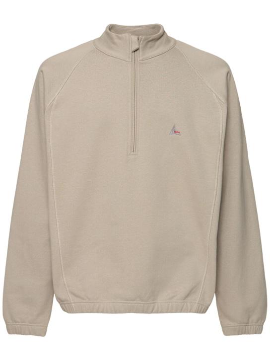 LuisaViaRoma RoaFelpa pesante con mezza zip