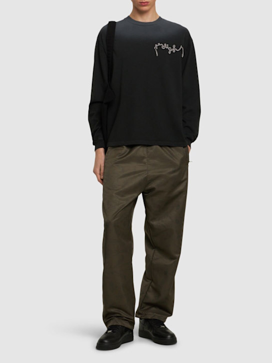 LuisaViaRoma Rough.T-shirt Rough A Maniche Lunghe