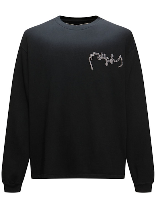 LuisaViaRoma Rough.T-shirt Rough a maniche lunghe