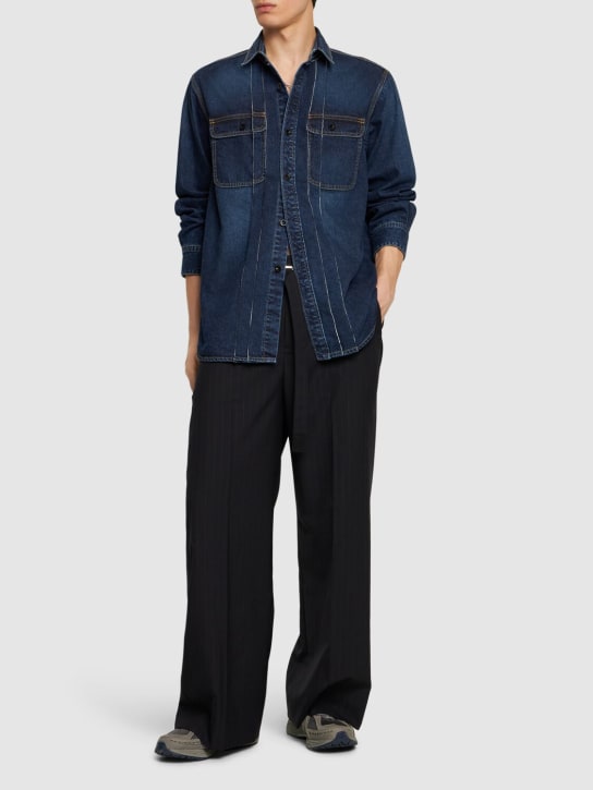 LuisaViaRoma SacaiCamicia In Denim Di Cotone