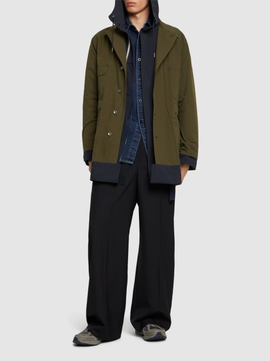 LuisaViaRoma SacaiCappotto Reversibile In Ripstop