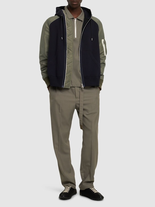 LuisaViaRoma SacaiFelpa In Misto Cotone / Cappuccio