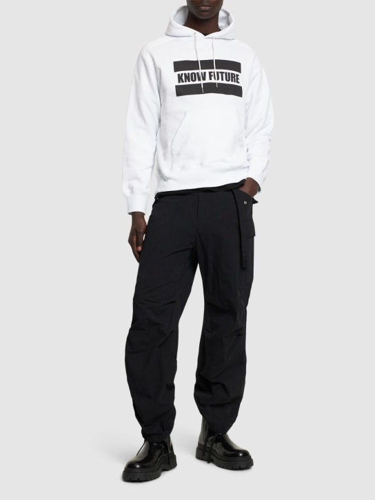 LuisaViaRoma SacaiFelpa Know Future Con Cappuccio
