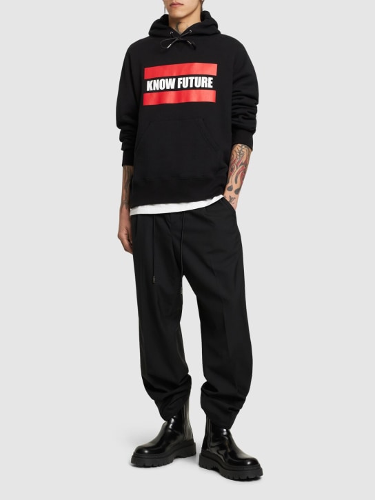 LuisaViaRoma SacaiFelpa Know Future Con Cappuccio