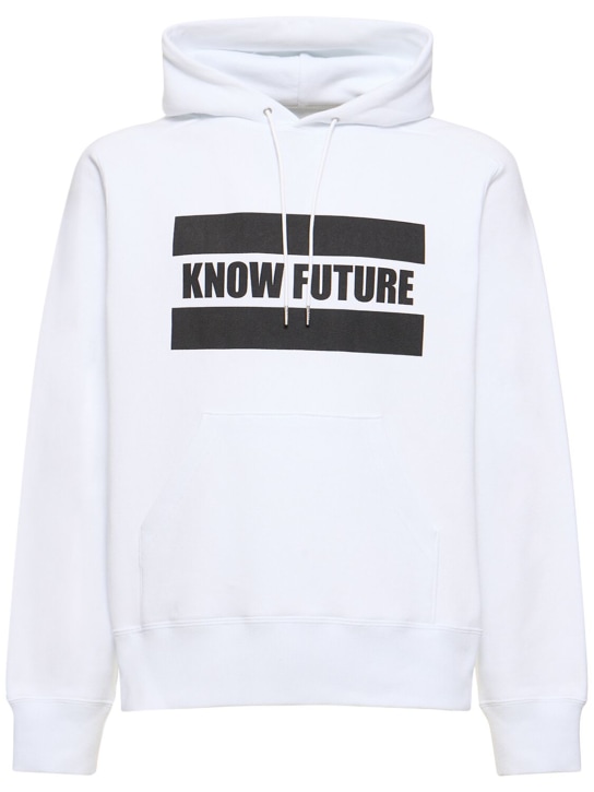 LuisaViaRoma SacaiFelpa Know Future con cappuccio