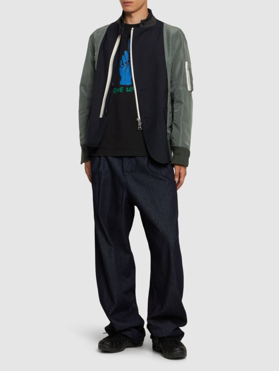 LuisaViaRoma SacaiGiacca In Twill Di Misto Lana