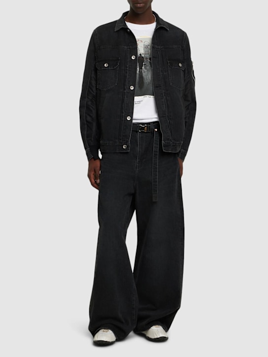 LuisaViaRoma SacaiJeans Larghi In Denim