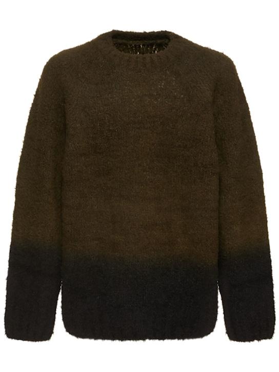 LuisaViaRoma SacaiMaglia in misto lana dégradé