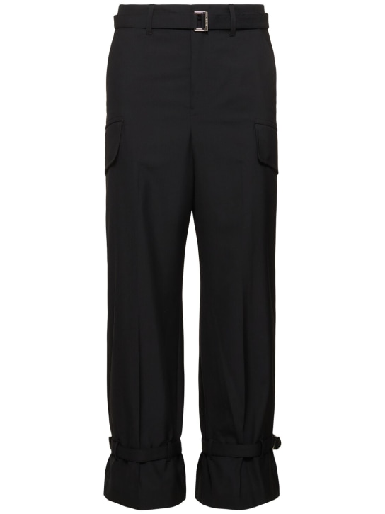 LuisaViaRoma SacaiPantaloni cargo in misto lana