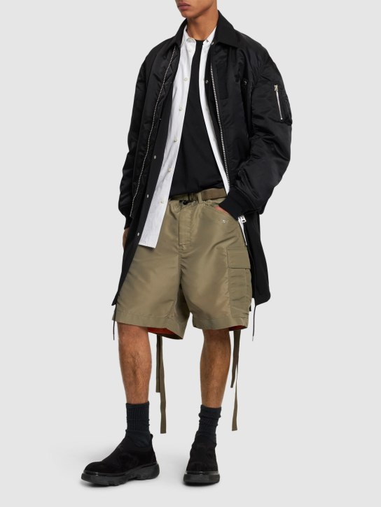 LuisaViaRoma SacaiShorts In Twill Di Nylon