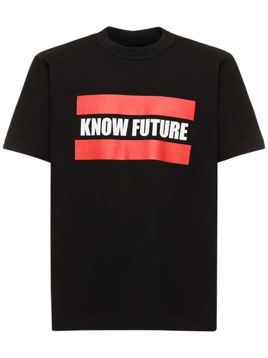 LuisaViaRoma SacaiT-shirt Know Future con stampa