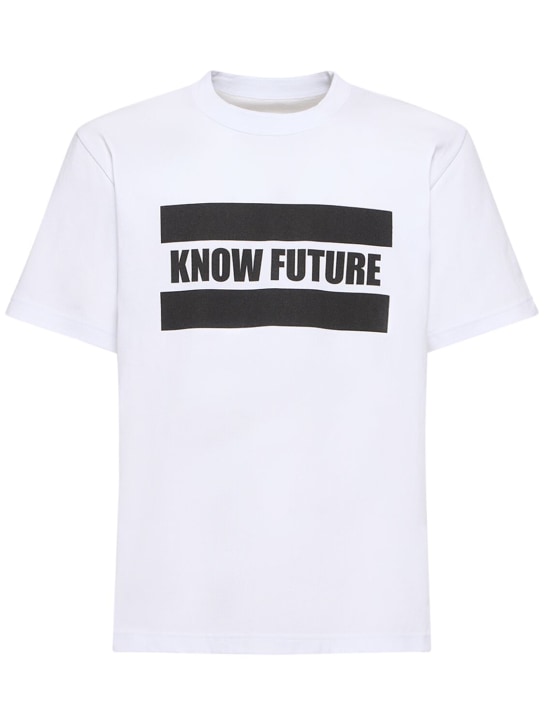 LuisaViaRoma SacaiT-shirt Know Future con stampa