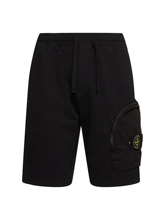 LuisaViaRoma Stone IslandCotton jersey shorts