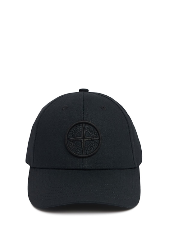 LuisaViaRoma Stone IslandCotton logo baseball cap