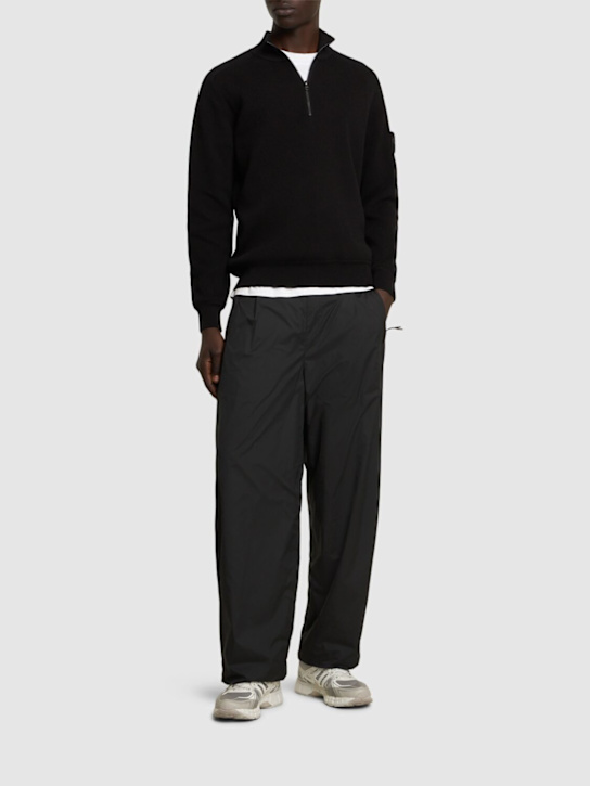 LuisaViaRoma Stone IslandCotton Polo Sweater