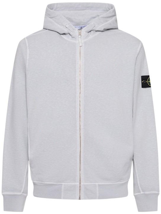 LuisaViaRoma Stone IslandCotton zip hoodie