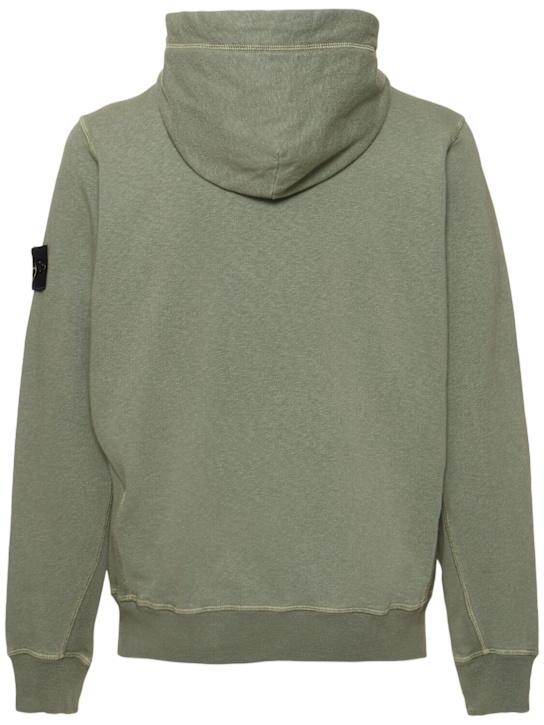 LuisaViaRoma Stone IslandCotton Zip Hoodie