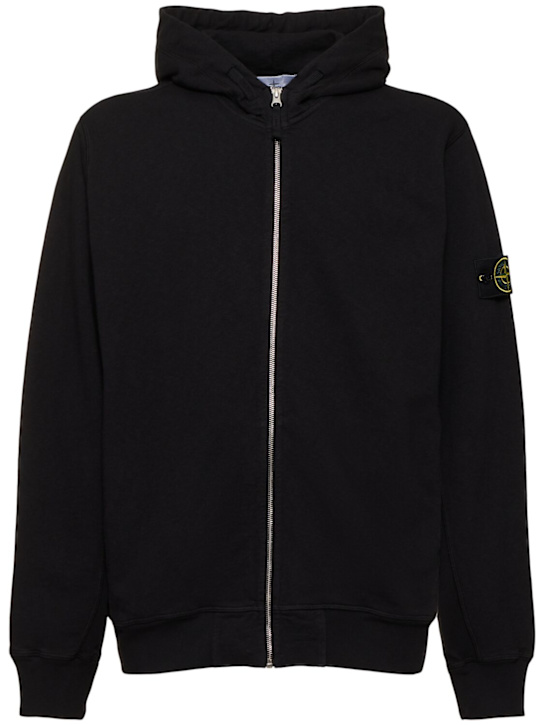 LuisaViaRoma Stone IslandCotton zip hoodie