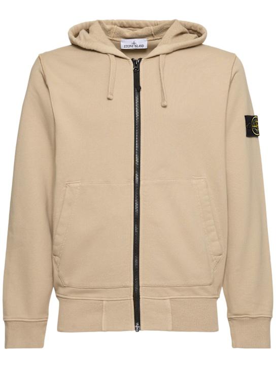 LuisaViaRoma Stone IslandCotton zip hoodie
