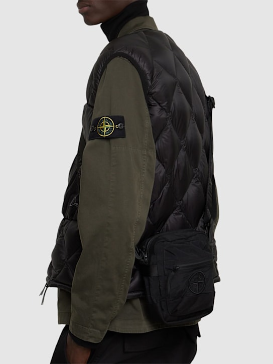 LuisaViaRoma Stone IslandCrossbody Logo Bag