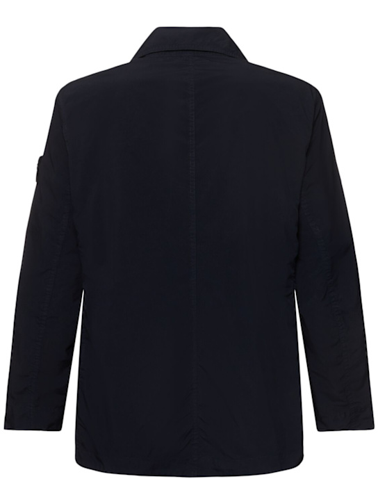 LuisaViaRoma Stone IslandDouble Breasted Peacoat