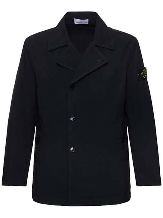 LuisaViaRoma Stone IslandDouble breasted peacoat