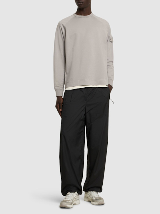LuisaViaRoma Stone IslandGhost Crewneck Sweatshirt