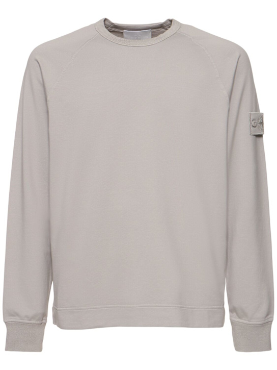 LuisaViaRoma Stone IslandGhost crewneck sweatshirt