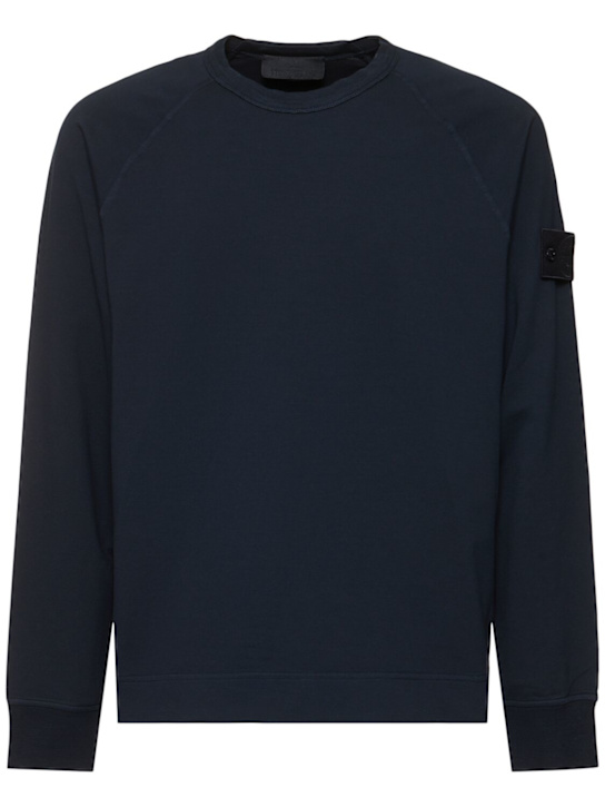 LuisaViaRoma Stone IslandGhost crewneck sweatshirt