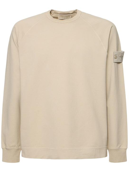 LuisaViaRoma Stone IslandGhost crewneck sweatshirt