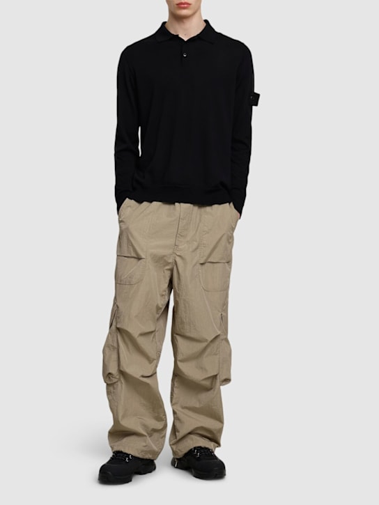 LuisaViaRoma Stone IslandGhost Long Sleeve Polo