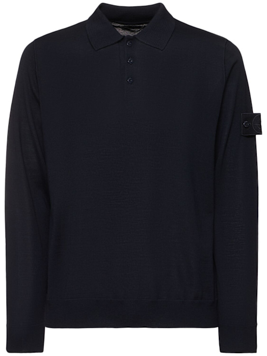 LuisaViaRoma Stone IslandGhost long sleeve polo
