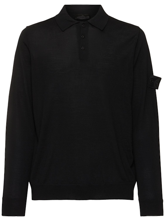 LuisaViaRoma Stone IslandGhost long sleeve polo