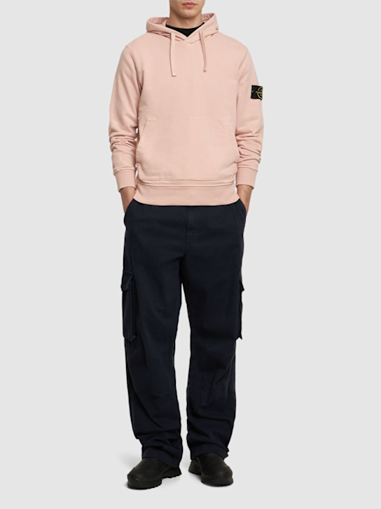 LuisaViaRoma Stone IslandHooded Cotton Sweatshirt