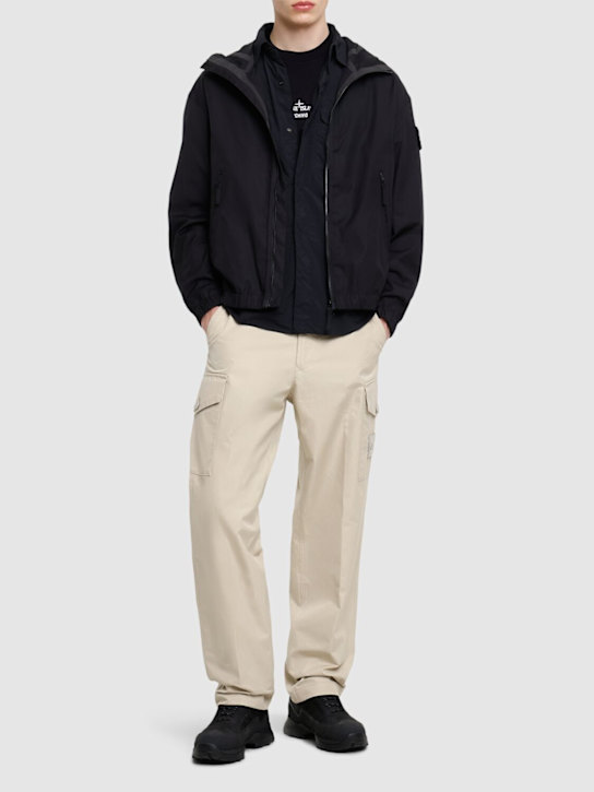 LuisaViaRoma Stone IslandHooded Zip Jacket
