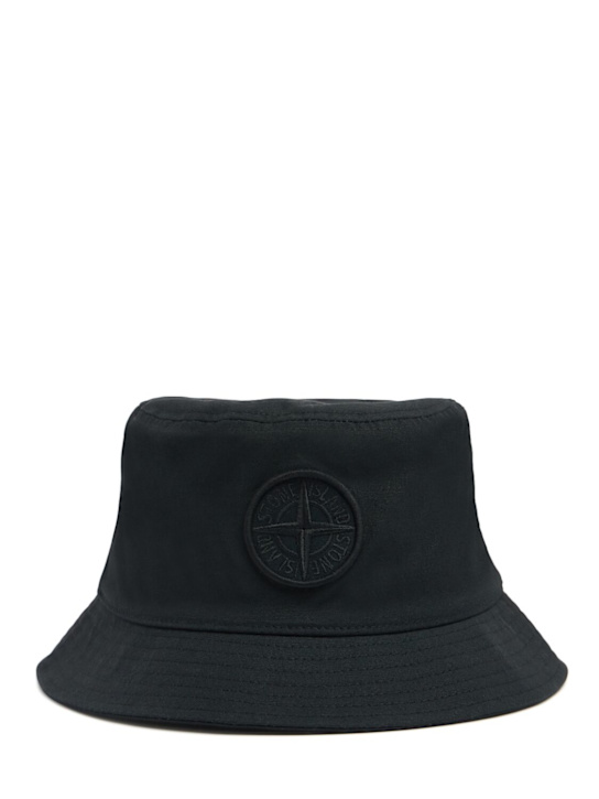 LuisaViaRoma Stone IslandLogo cotton bucket hat