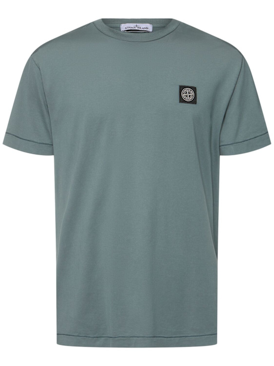 LuisaViaRoma Stone IslandLogo cotton t-shirt