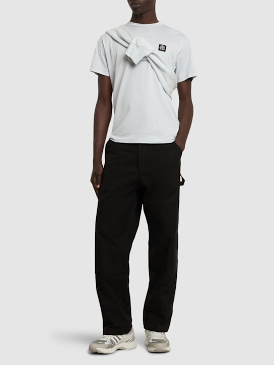 LuisaViaRoma Stone IslandLogo Cotton T-shirt